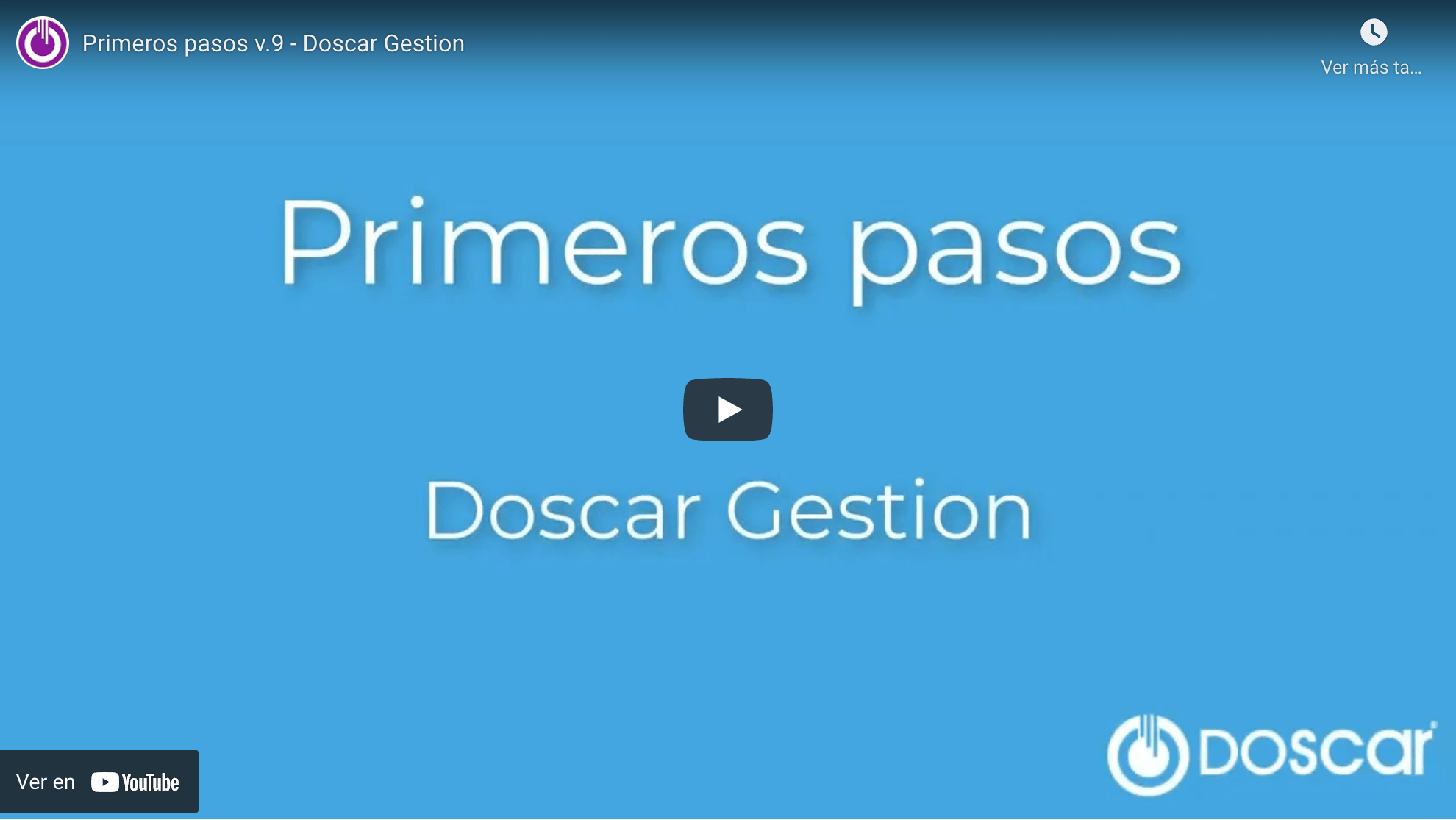 Doscar software de gestión