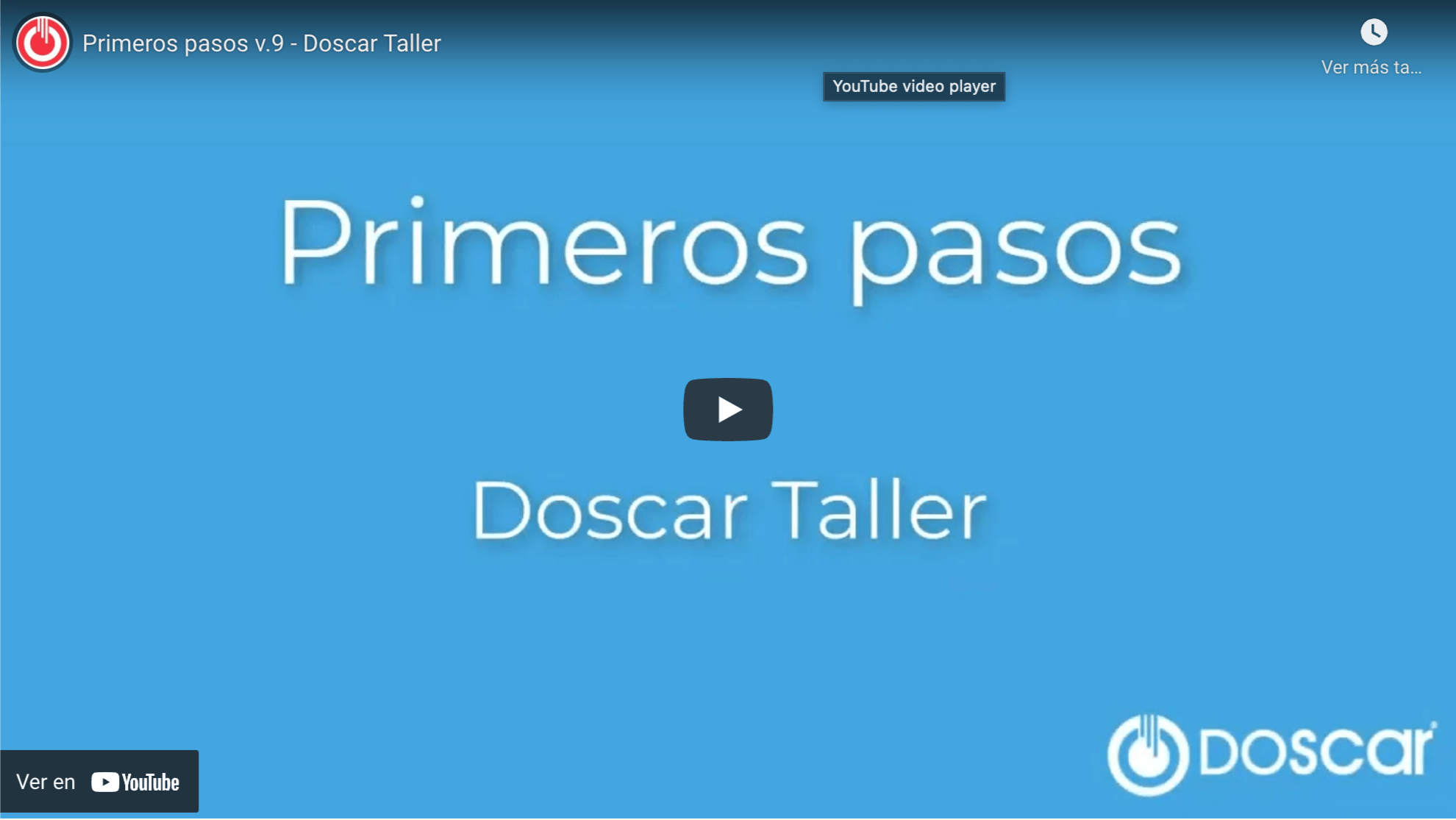 Software para taller Doscar software de gestión